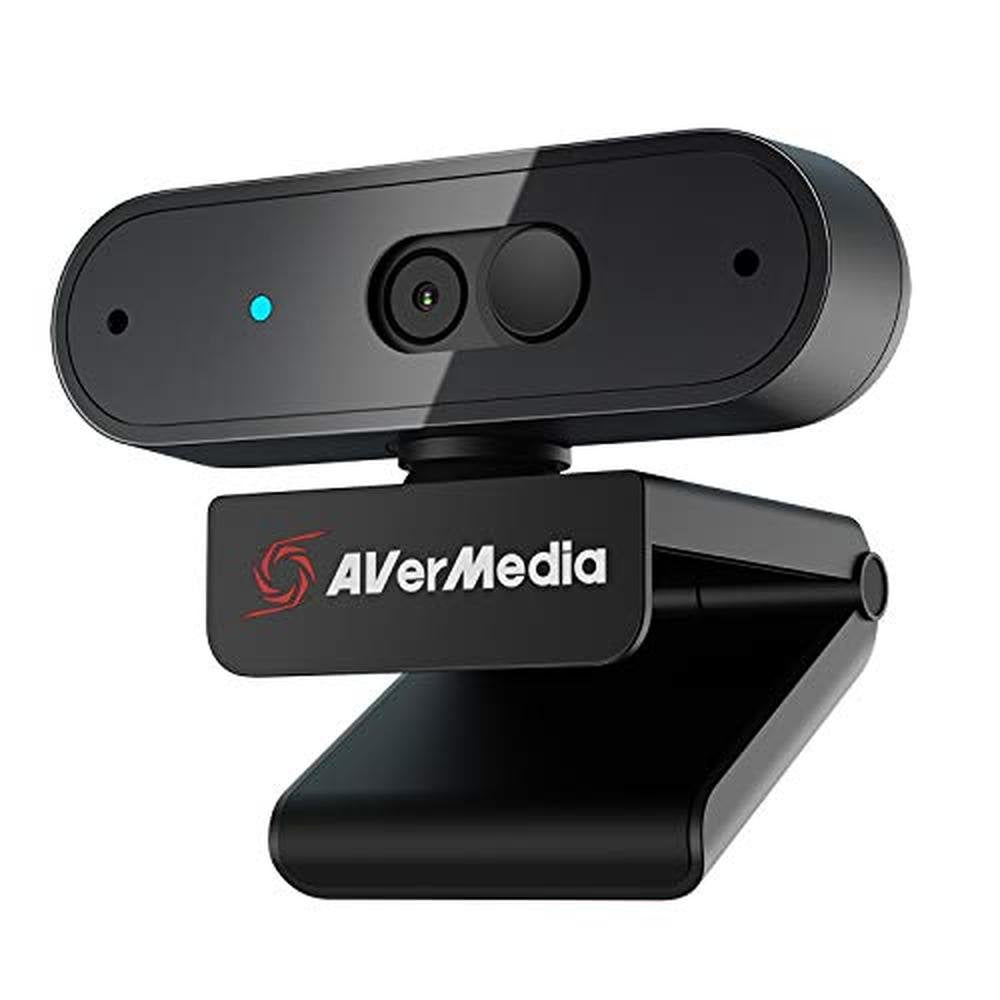 Avermedia PW310P: 1080p Webcam with Autofocus and Dual – Front View