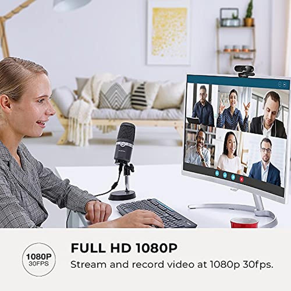 Avermedia PW310P: 1080p Webcam with Autofocus and Dual – In Use