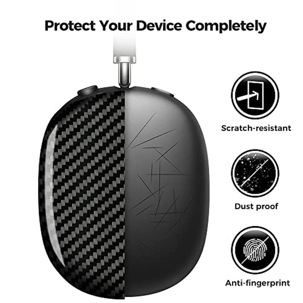 AirPods Monocarbon: MONOCARBON Real Carbon Fiber Case for – Side View