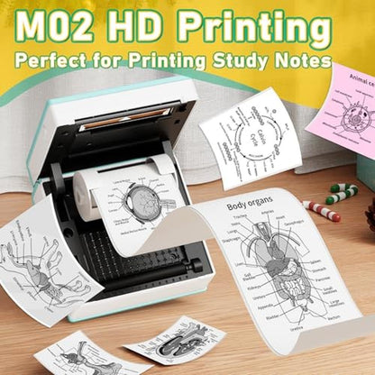 Sticker Printer: Phomemo Mini Sticker Printer Maker Machine – In Use