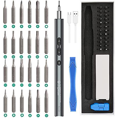 Screwdriver Amir: AMIR Electric 28-in-1 Cordless Mini Power – Front View
