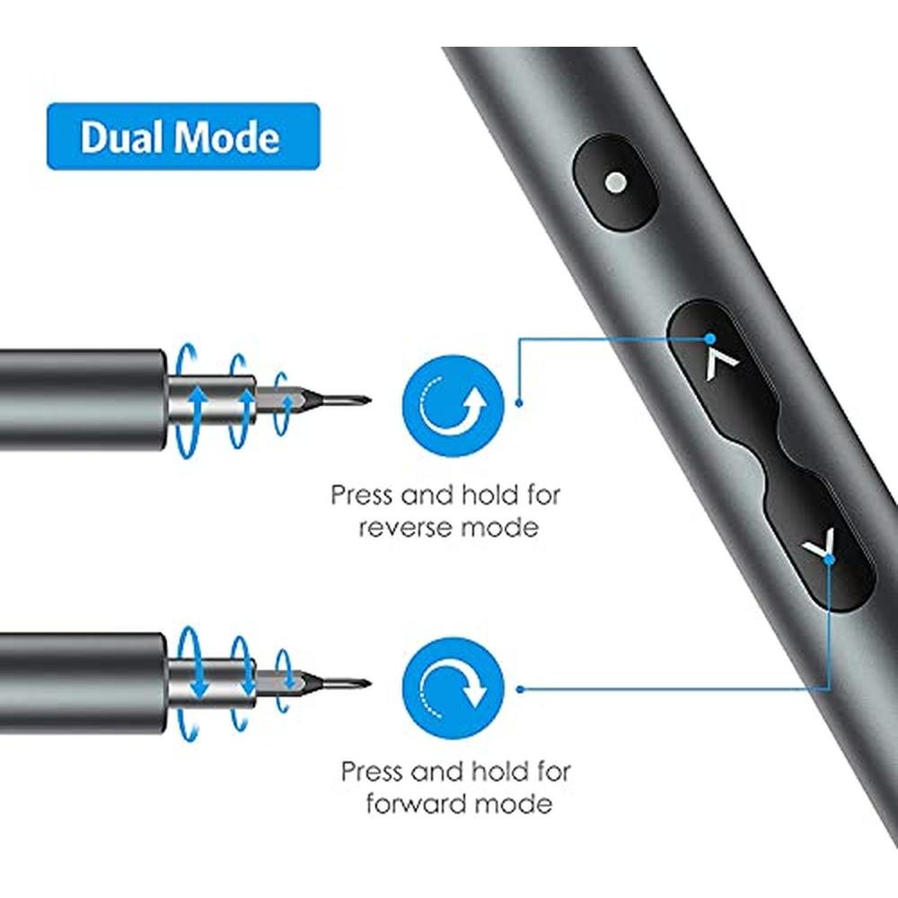 Screwdriver Amir: AMIR Electric 28-in-1 Cordless Mini Power – In Use