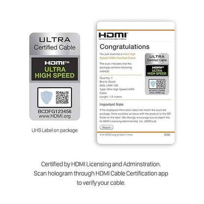 Zeskit Lite: Ultra High-Speed 48Gbps Slim HDMI Cable – In Use