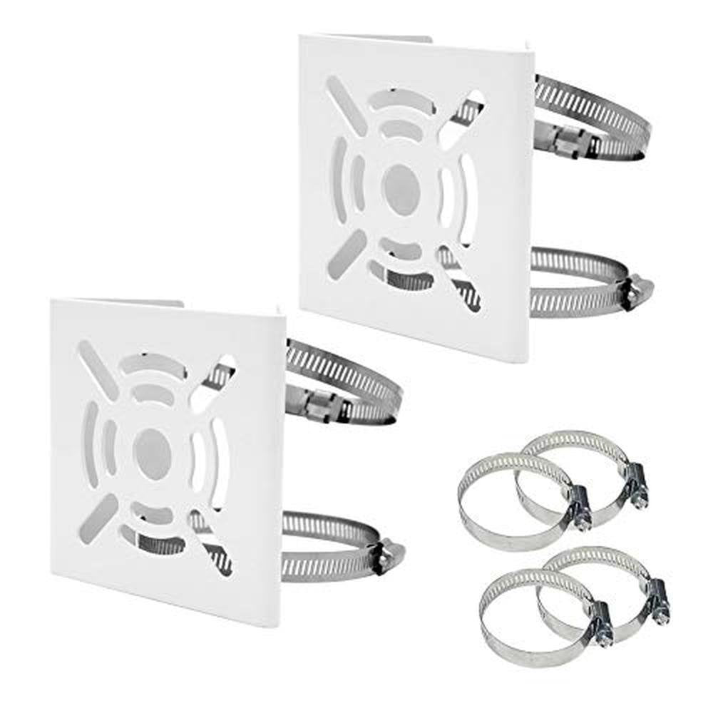 Mounting Bracket: Fox Baby Universal Vertical Pole Mounting – Front View