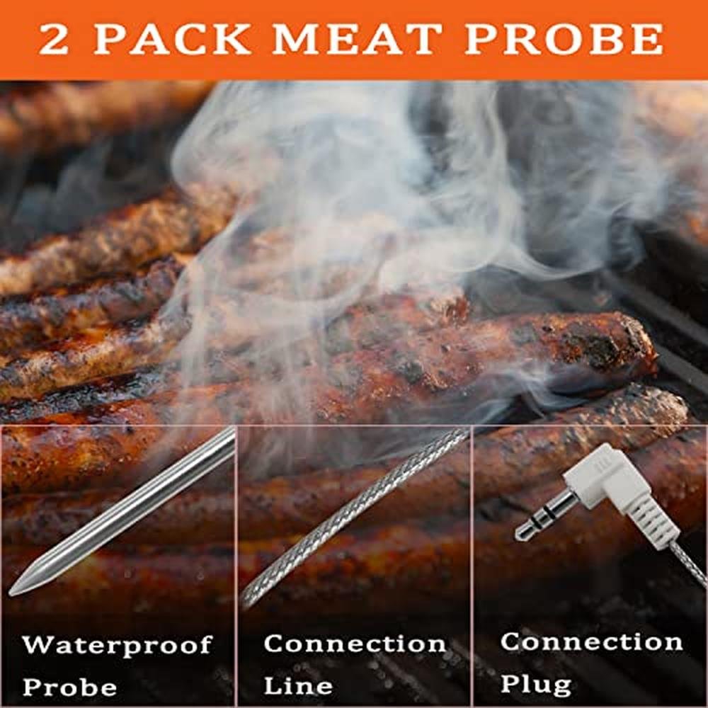 Replacement Meat Probes: Traeger Wood Pellet Grill 2-Pack – Packaging