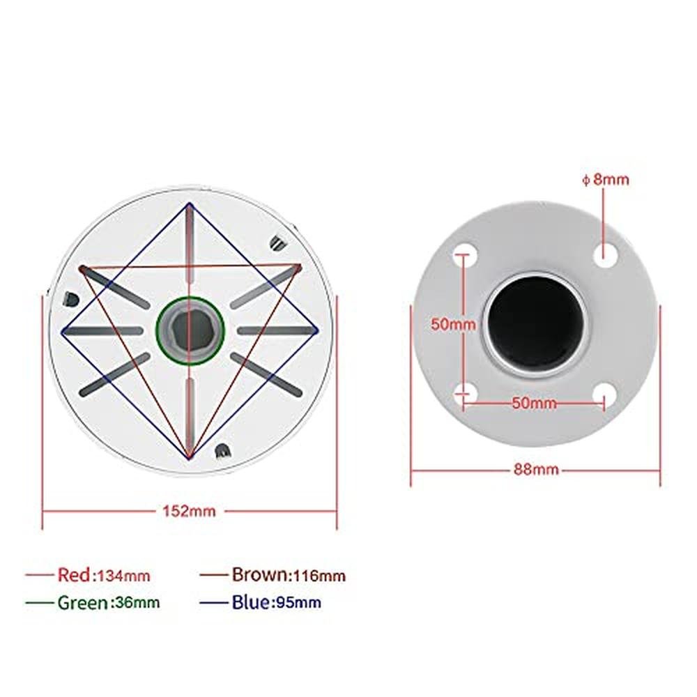 Camera Security: Compcctv Security Camera Mount Bracket – Close-up Detail