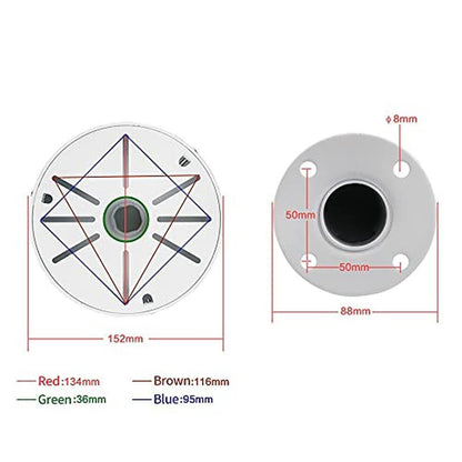 Camera Security: Compcctv Security Camera Mount Bracket – Close-up Detail