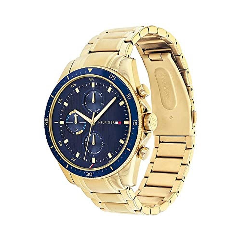 Timeless Elegance: Tommy Hilfiger Men's Quartz – Side View