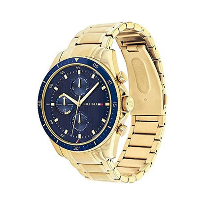 Timeless Elegance: Tommy Hilfiger Men's Quartz – Side View