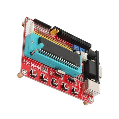 Development Board: FTVOGUE PIC16F877A Microcontroller Board – Front View