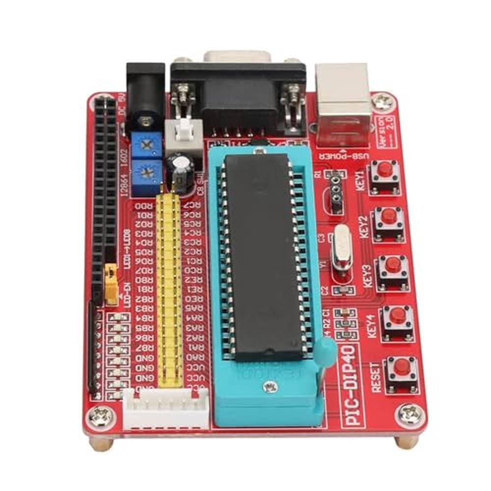Development Board: FTVOGUE PIC16F877A Microcontroller Board – In Use