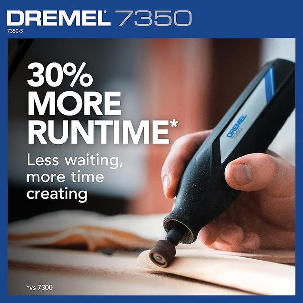 Rotary Tool: Dremel 7350-5 Cordless Kit – Packaging