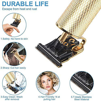 Hair Clippers: DEYOT Professional Electric Haircut Kit – In Use
