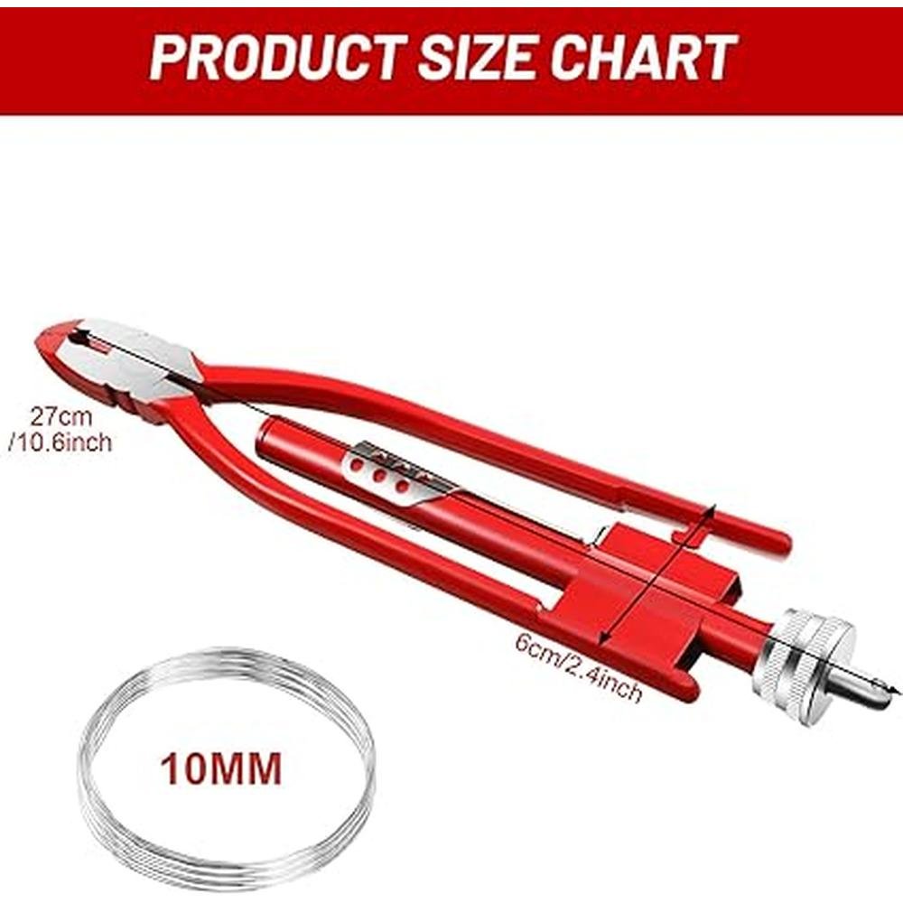 Aircraft Safety Wire Twisting Plier – Side View
