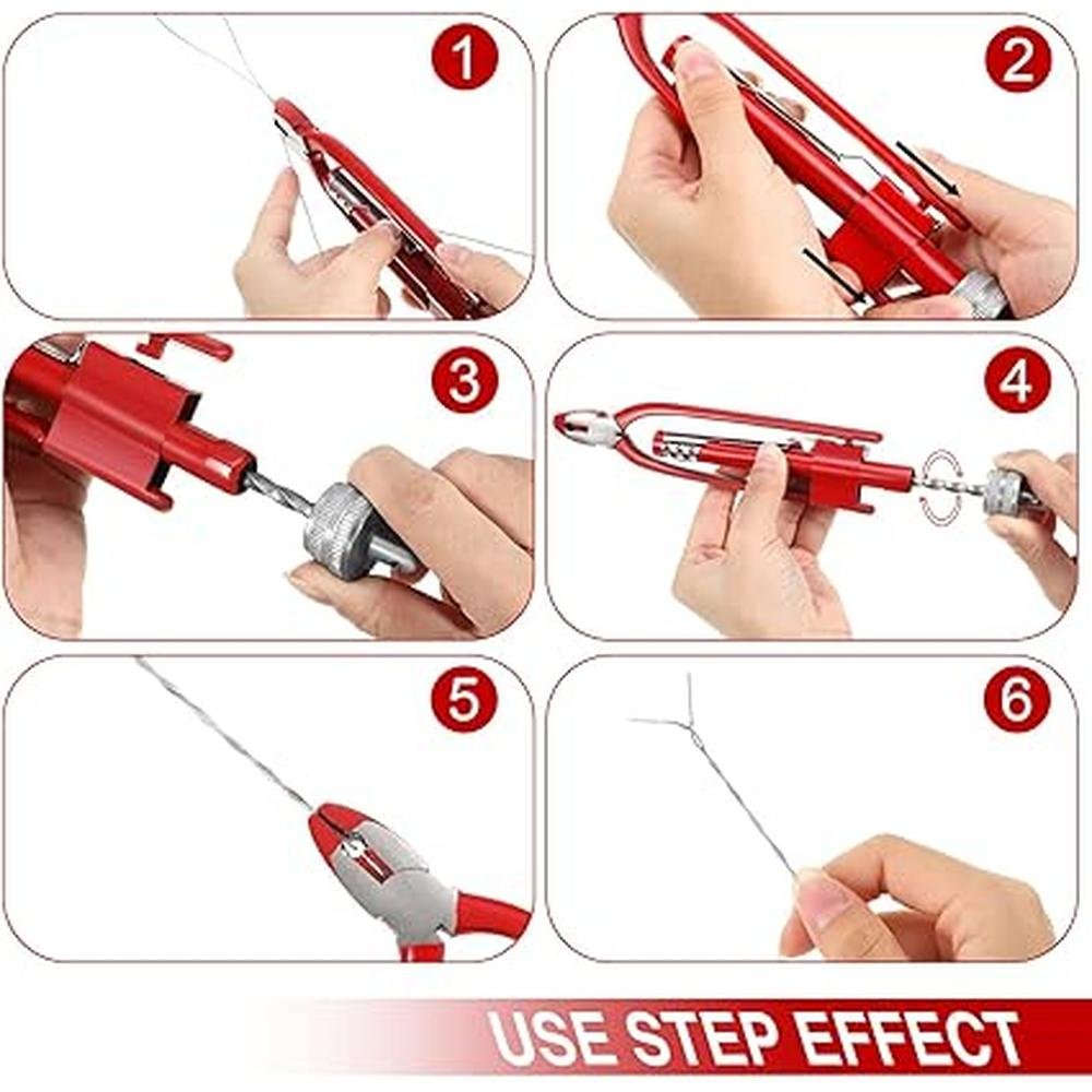 Aircraft Safety Wire Twisting Plier – In Use