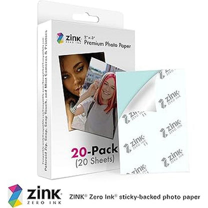 Snap Zink: Zink 2x3 Premium Instant Photo Paper – Side View