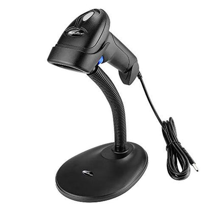 Wired Handheld: NetumScan USB QR Barcode Scanner 1D 2D – Front View