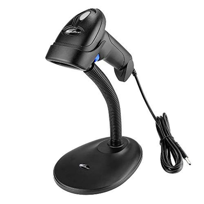 Wired Handheld: NetumScan USB QR Barcode Scanner 1D 2D – Front View