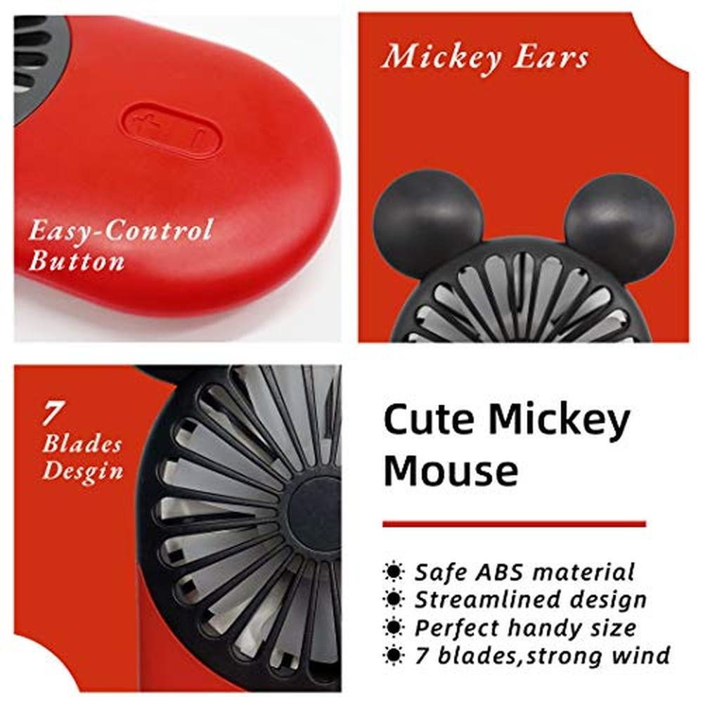Fan Decolife: DecoLife Cute Handheld Mini USB Fan – In Use