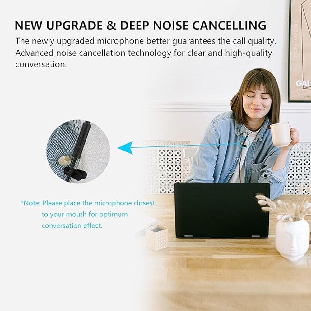 USB Headset with Microphone for PC – Close-up Detail