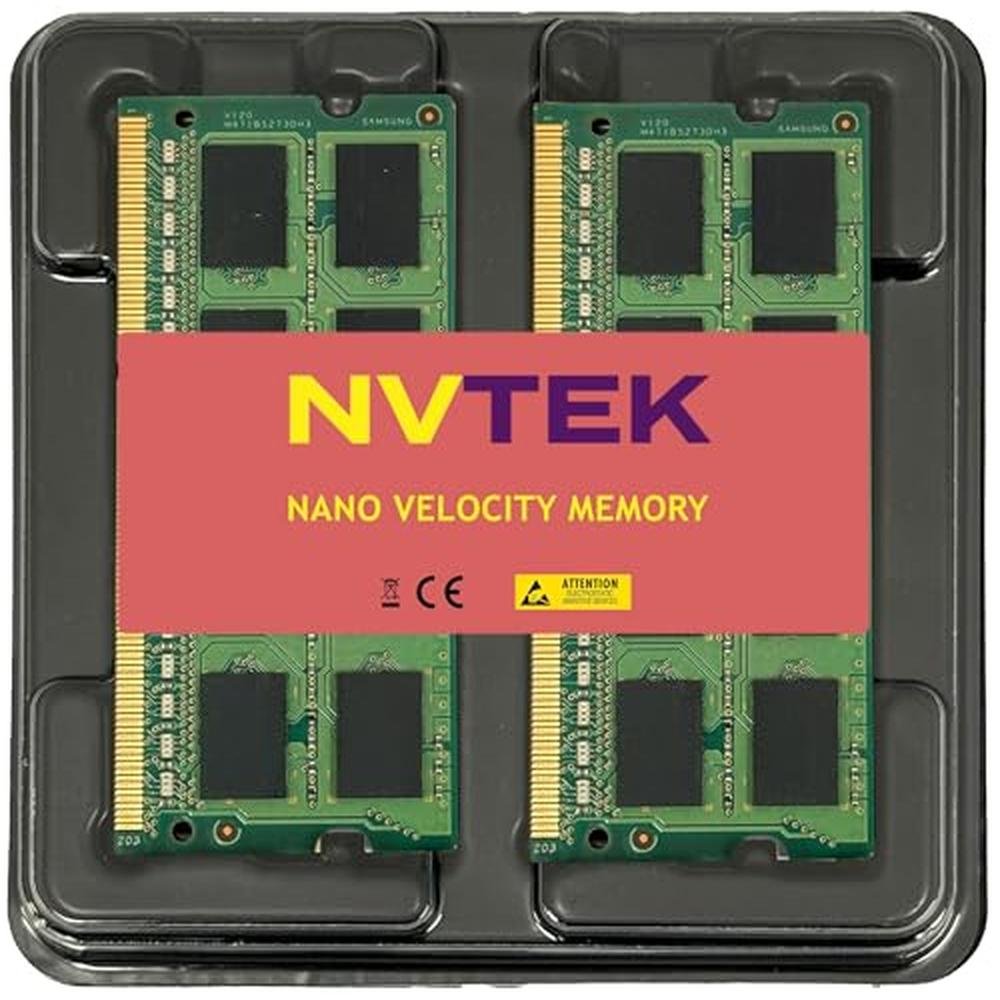 NVTEK 32GB: 4X8GB DDR3 1600MHZ PC3-12800 SODIMM 2Rx8 1.35V – Close-up Detail