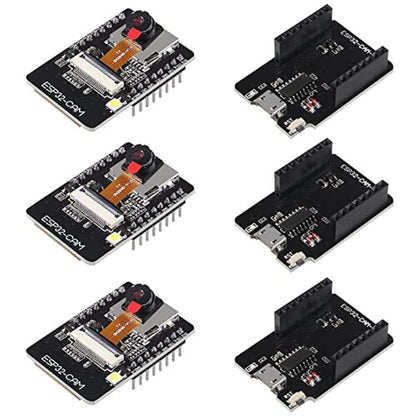 Dorhea ESP32: WiFi Bluetooth Development Board with OV2640 – Front View