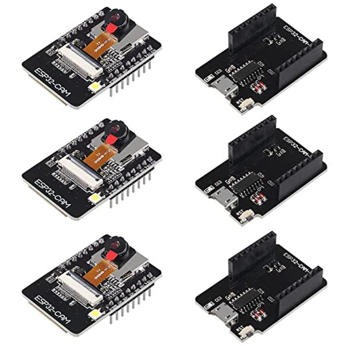 Dorhea ESP32: WiFi Bluetooth Development Board with OV2640 – Front View