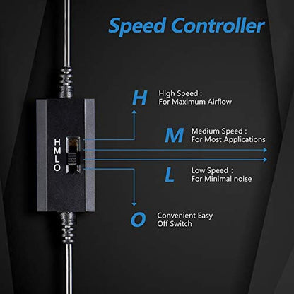 Fan SCCCF: Quiet 120mm USB Fan 5V – In Use