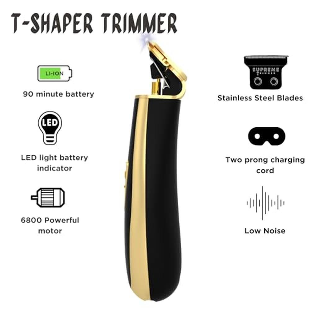 Trimmer Supreme: St5210 Professional Barber Trimmer – Side View