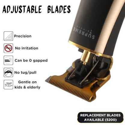 Trimmer Supreme: St5210 Professional Barber Trimmer – Close-up Detail
