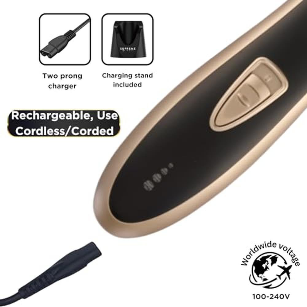Trimmer Supreme: St5210 Professional Barber Trimmer – In Use