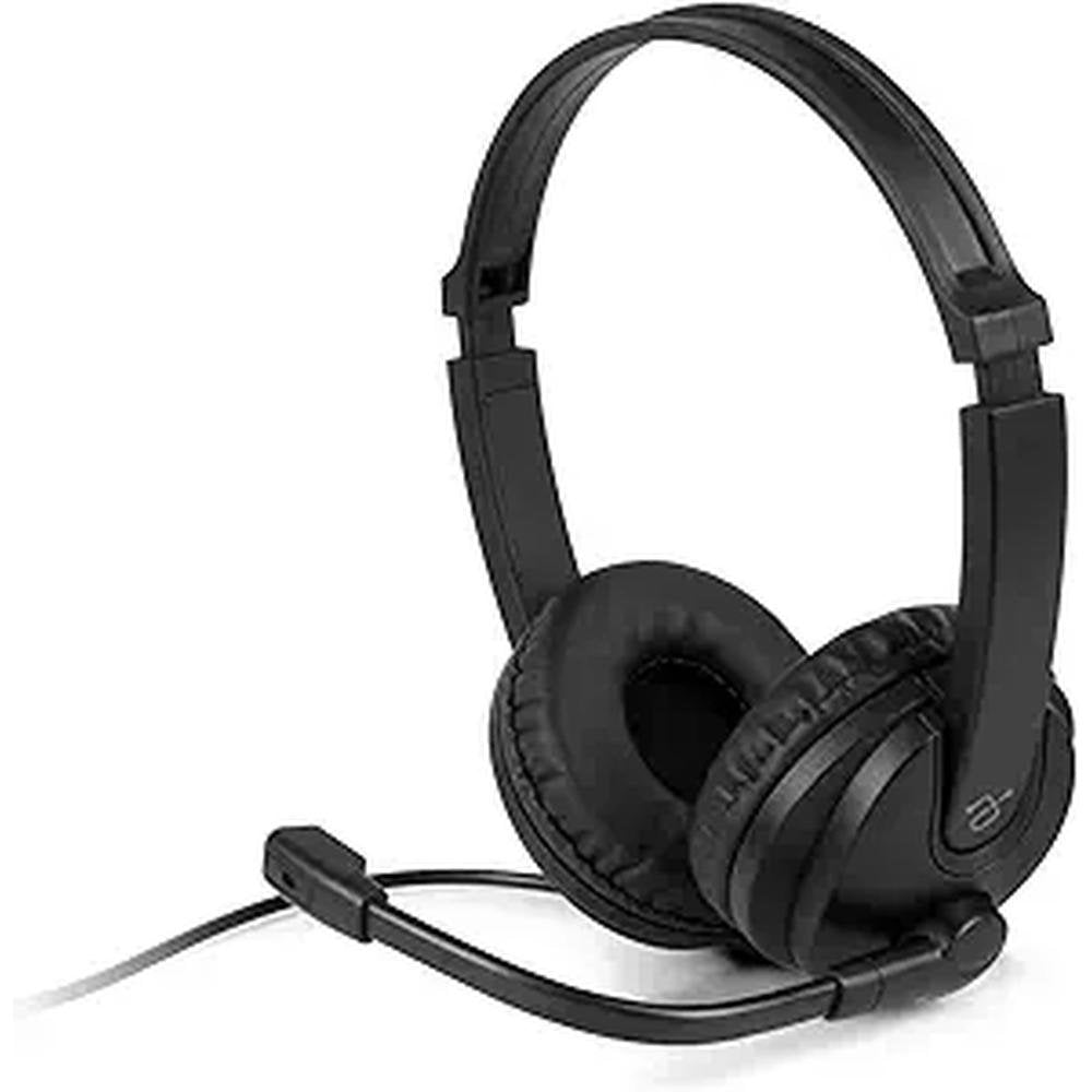 Aluratek Wired USB Stereo Headset AWHU02FB – Front View