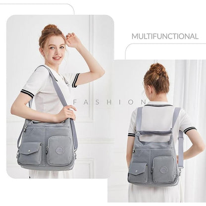 Multipurpose Hobo Purse for Women with Antitheft RFID – Side View