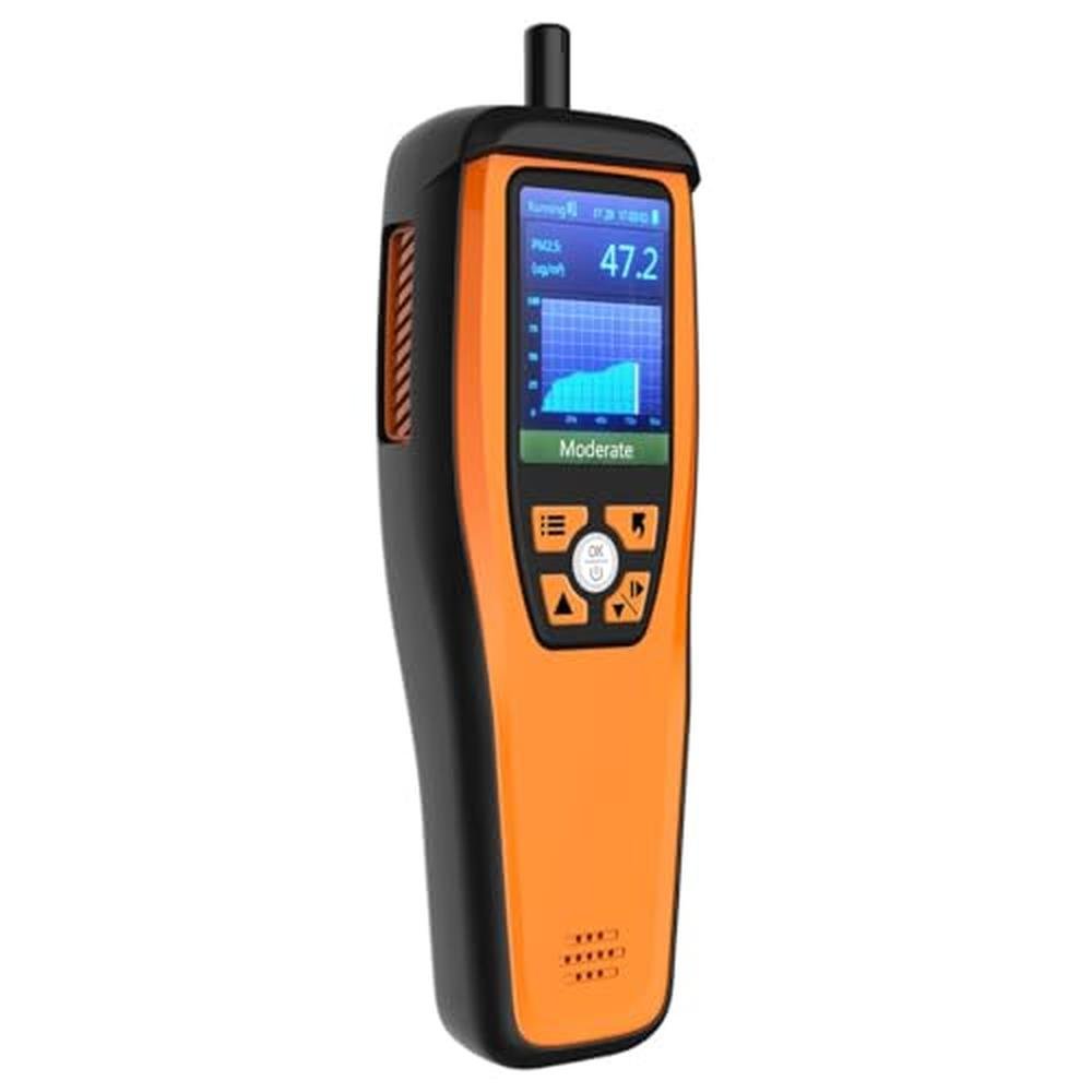 Temtop Advanced Air Quality Monitor for CO2 – Front View