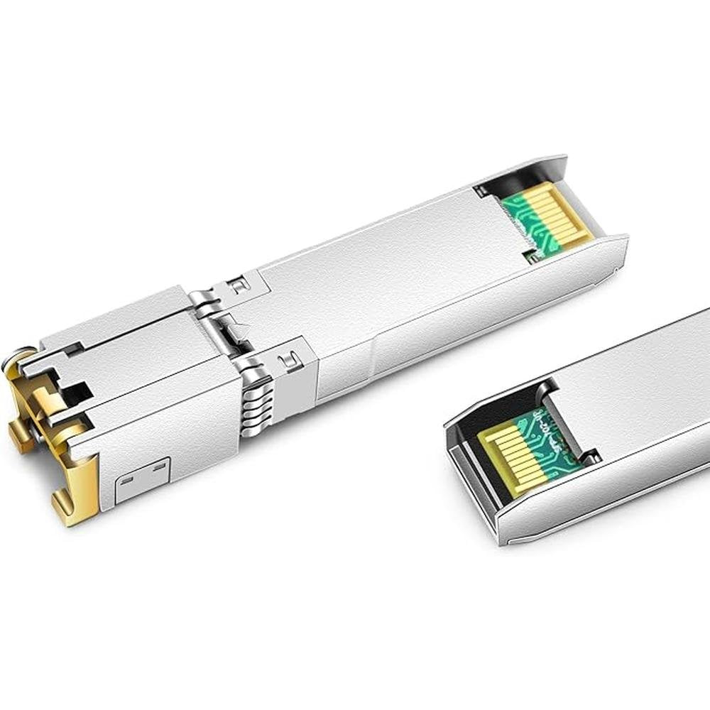 10gbase-t sfp+ to rj45 for HPE Aruba JL563A Compatible 10G – Side View