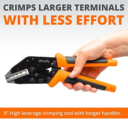 Crimping Tool: Wirefy 9 High Leverage Wire Crimper – Packaging