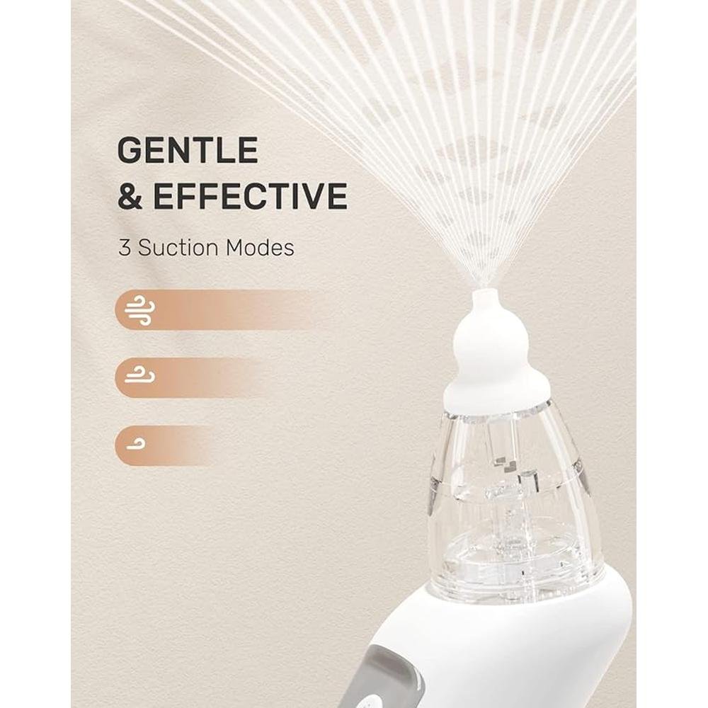 Baby Nose Sucker: HEYVALUE Nasal Aspirator Electric Baby – Side View