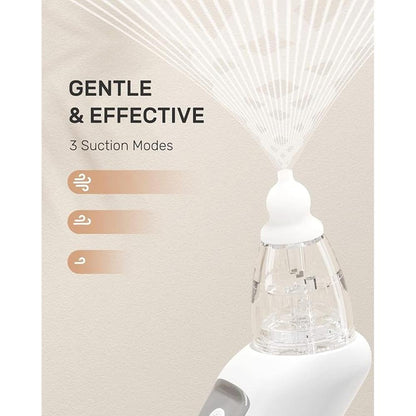Baby Nose Sucker: HEYVALUE Nasal Aspirator Electric Baby – Side View