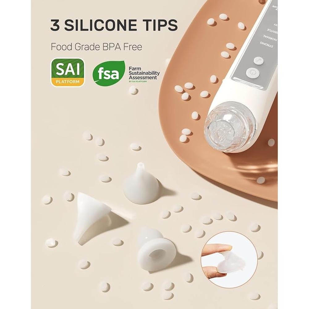 Baby Nose Sucker: HEYVALUE Nasal Aspirator Electric Baby – In Use