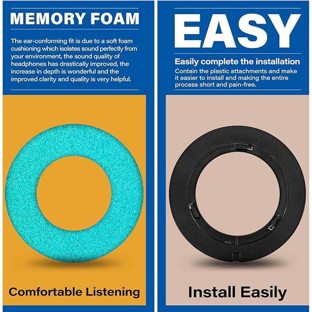 Earpads Compatible with Virtuoso RGB Wireless SE Gaming – Close-up Detail
