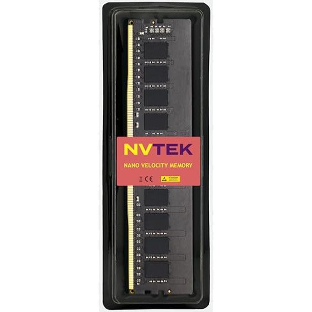 NVTEK 16GB: 1X16GB DDR4 2666MHZ PC4-21300 UDIMM 2Rx8 1.2V – Close-up Detail