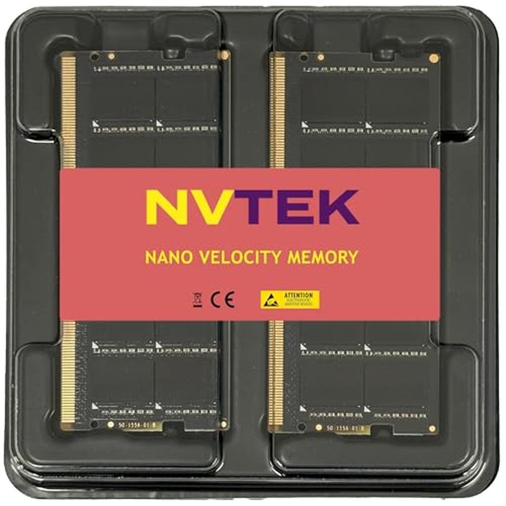 NVTEK 64GB: 2X32GB DDR4 2666MHZ PC4-21300 SODIMM – Close-up Detail
