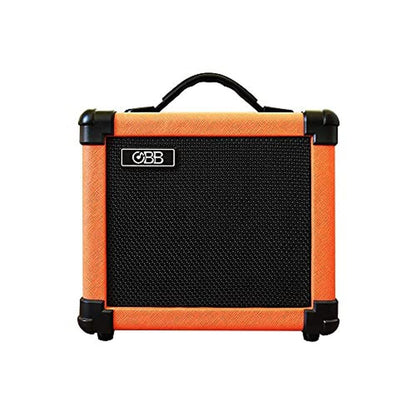 Guitar Amplifier: OBB Dual-Powered Bluetooth Guitar Amp 10W – Side View