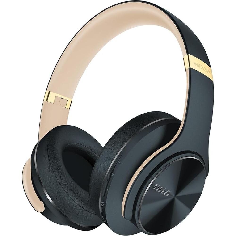 DOQAUS Bluetooth Headphones Over Ear – Front View