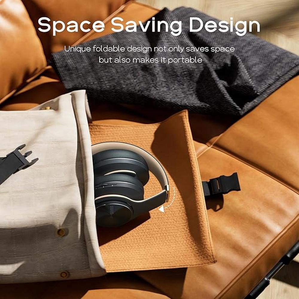 DOQAUS Bluetooth Headphones Over Ear – Close-up Detail