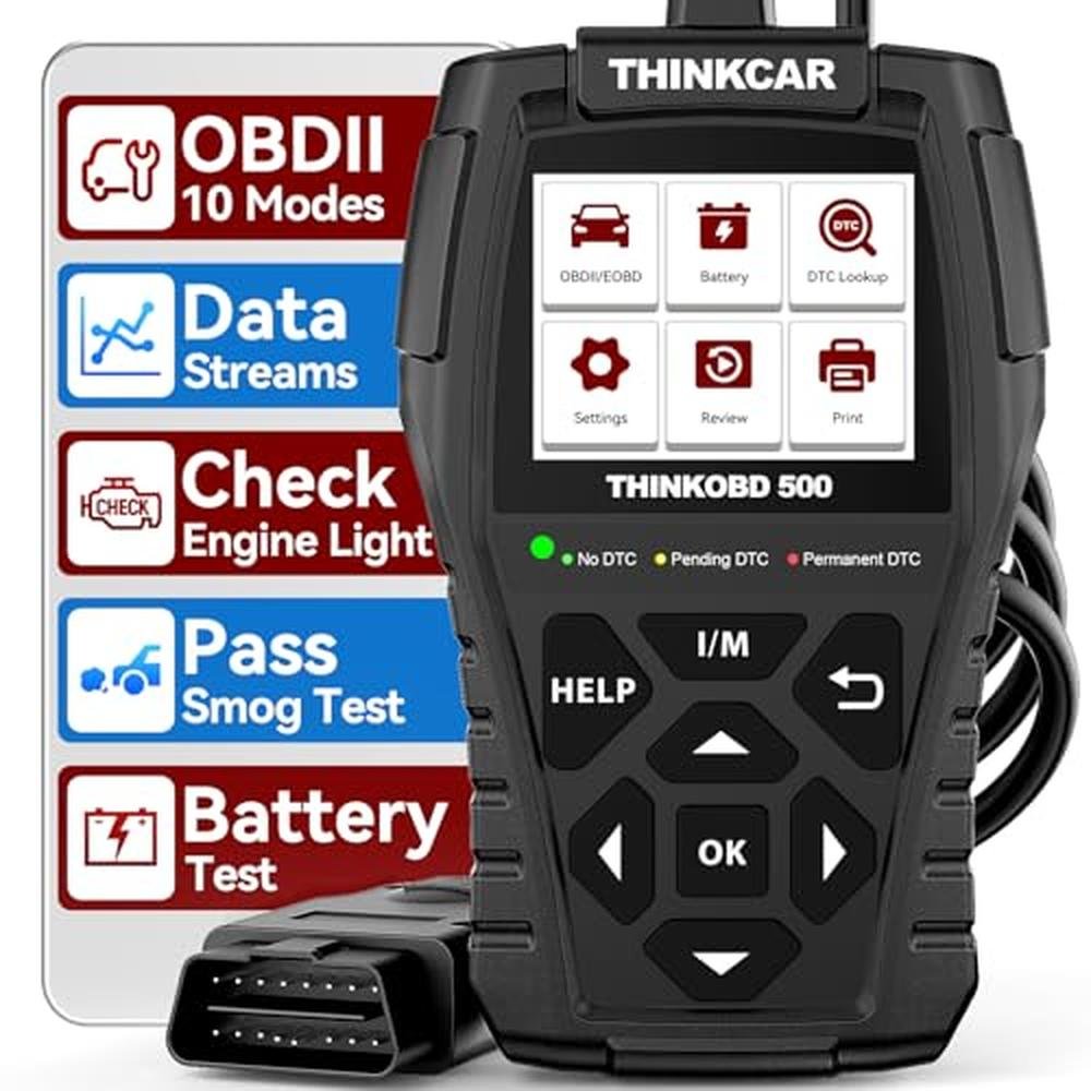 Thinkcar Thinkobd 500 OBD2 Scanner – Front View