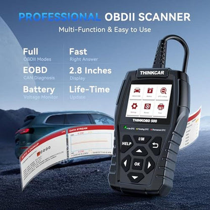 Thinkcar Thinkobd 500 OBD2 Scanner – Side View