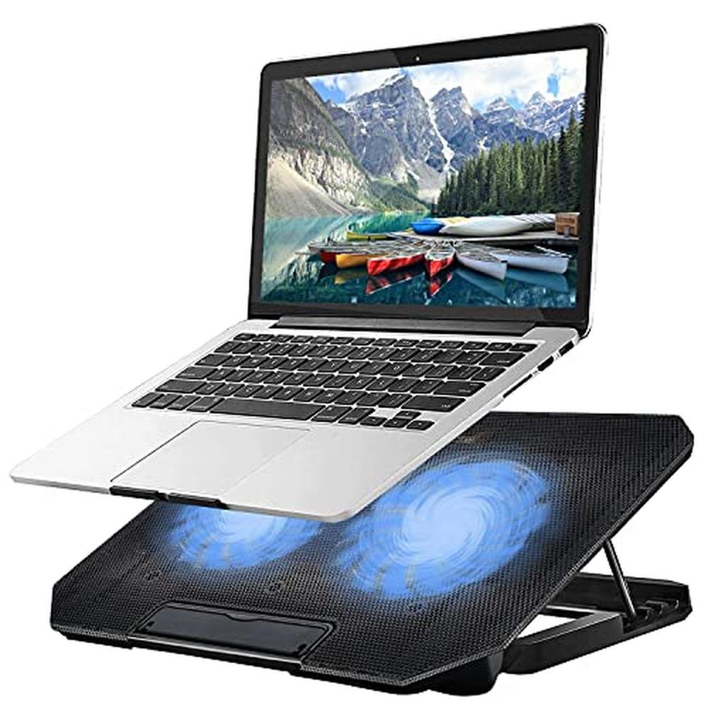 Laptop Cooling: DQJMHSEN Laptop Cooler Stand – Front View