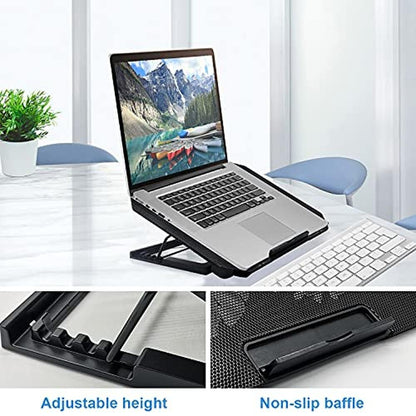 Laptop Cooling: DQJMHSEN Laptop Cooler Stand – Close-up Detail