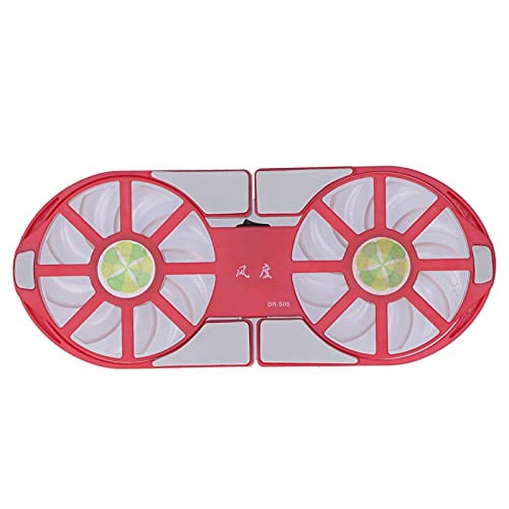 Laptop Cooler: Premium Portable USB Powered Red Laptop – Front View